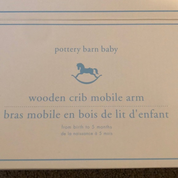 Pottery Barn Kids Other Pottery Barn Wooden Crib Mobile Arm Poshmark